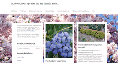 Desktop Screenshot of manosodas.eu